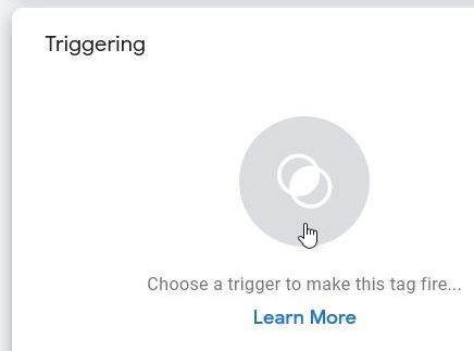 Google Tag Manager Triggering konfigurálása