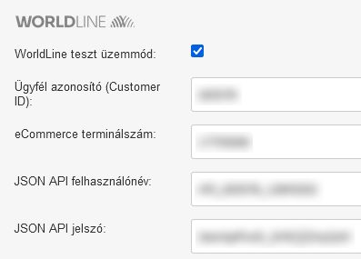 Worldline Saferpay API használathoz szükséges adatok